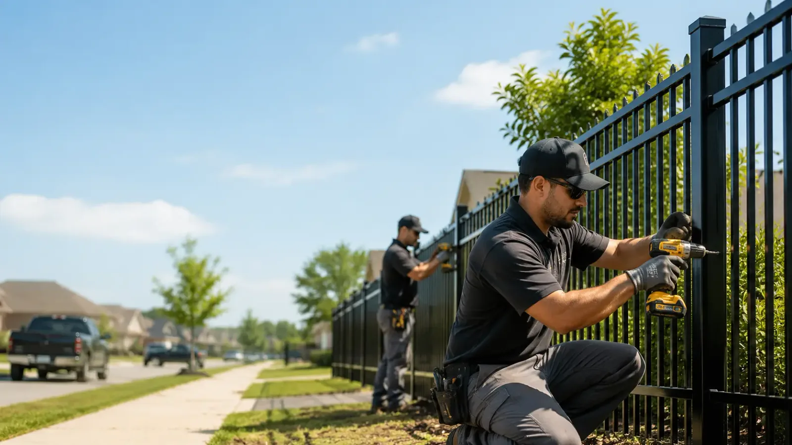 Metal Fence Installation in Monee, IL